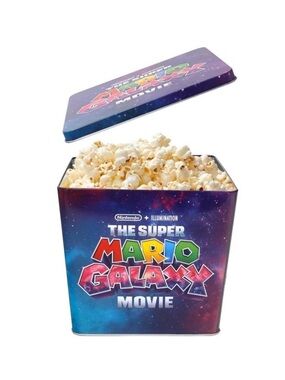 Super Mario Galaxy Movie | Exclusive Popcorn Bucket Tin